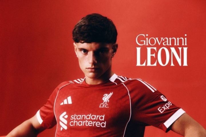 开云-官方：利物浦签下莱奥尼，转会费3500万欧+二转